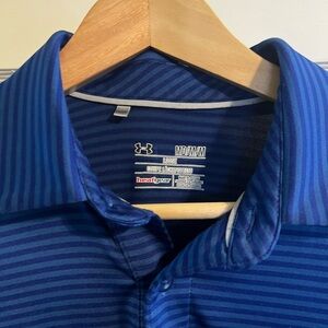 Men’s Under Armour Cold Black golf polo shirt